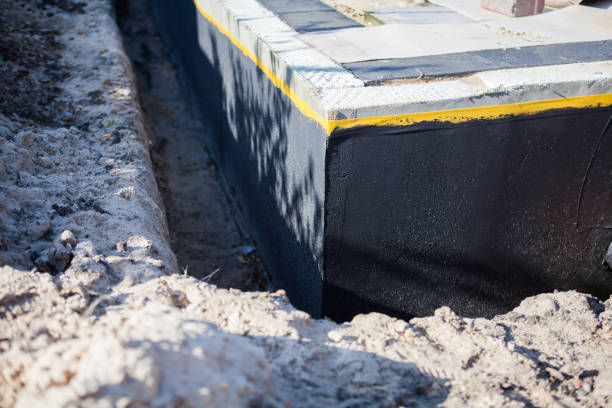 SJ Waterproofing Pros completing home waterproofing near Fishers, NY